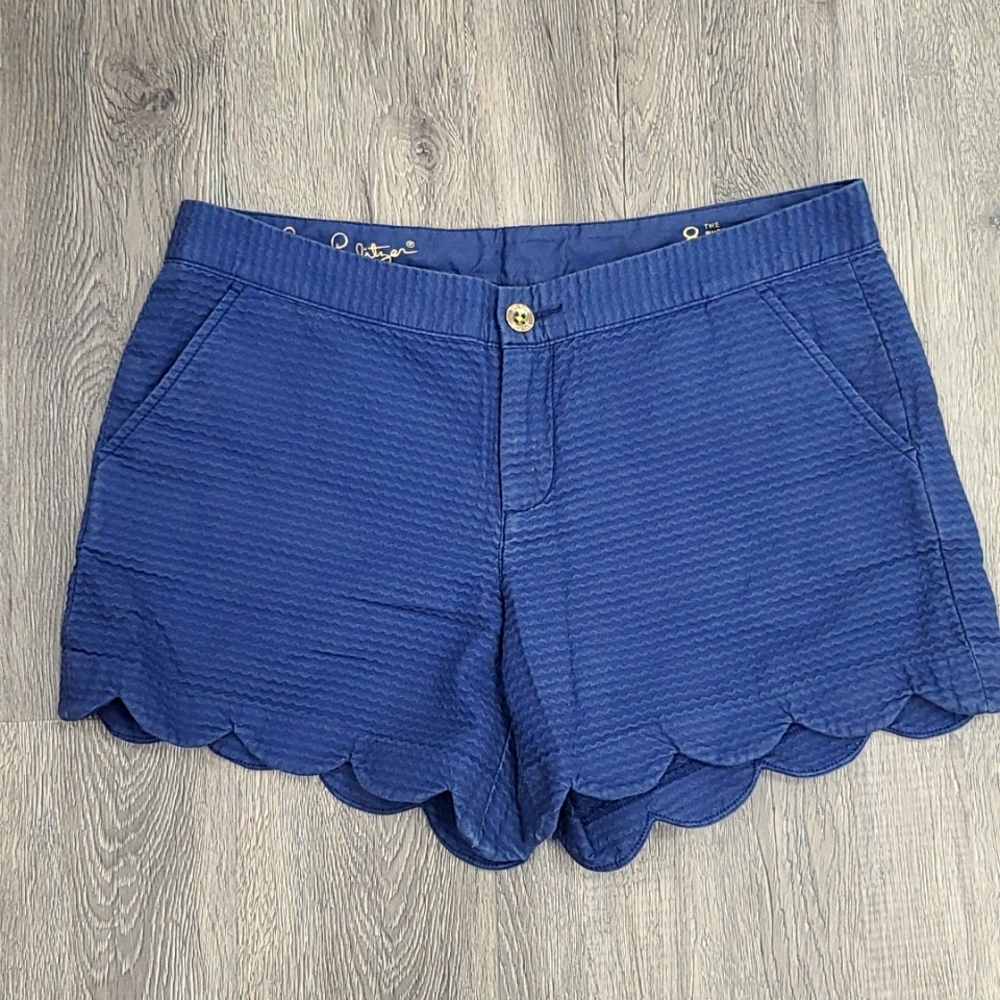 BLUE Lilly Pulitzer "The Buttercup Short" SZ 8